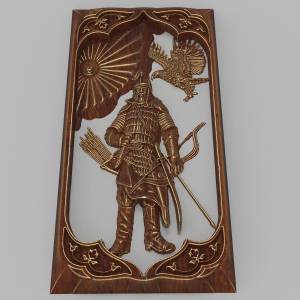 3D модель для станка с ЧПУ   - Нарды Батыр