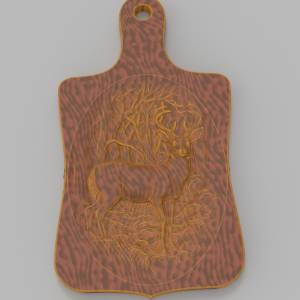 Модель в формате стл  - Олень