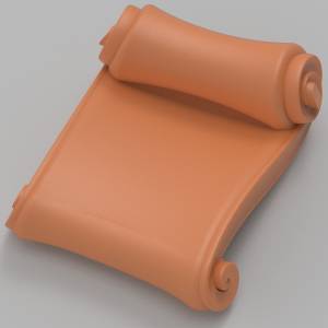 модель стл  - Свиток