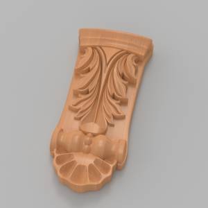 3D модель для  ЧПУ Кронштейн 120