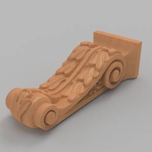 3D модель Кронштейн 121