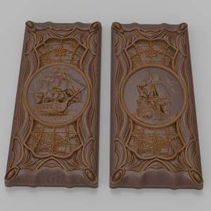 3D модель Нарды-к дальним-берегам