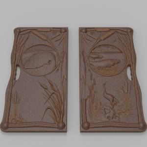 3D модель Нарды-рыбака