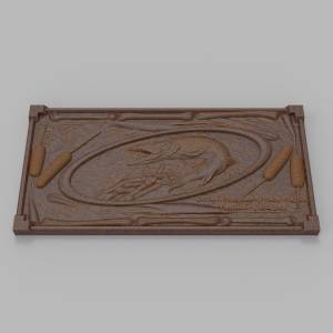 3D модель Нарды-щука