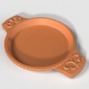 3D модель Астау круглое с витейкой