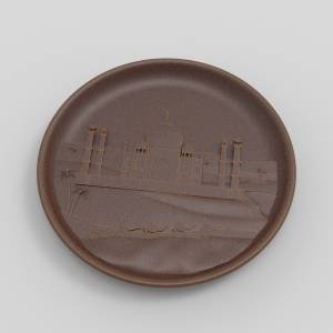 3D модель  Блюдо восточное