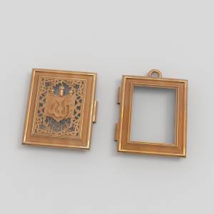 3D модель  Коран обложка