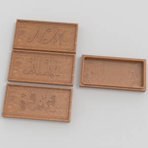 3D модель  Шкатулка в восточном стиле