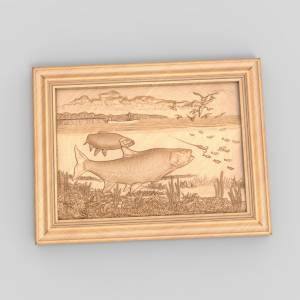 Купить 3D модель Охота и рыбалка