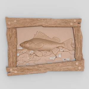 3D модель для станка с ЧПУ  Охота и рыбалка