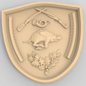 Панно охотничье