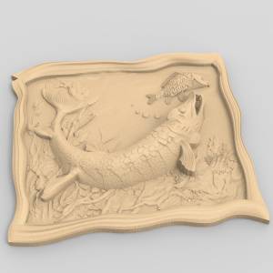 Щука на охоте