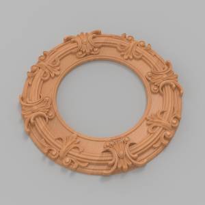 3D ЧПУ модель Рамка 62