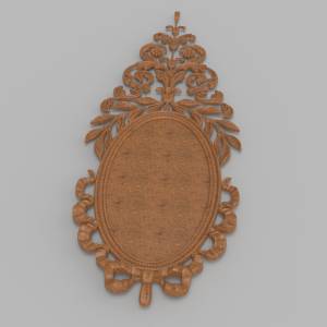 3D ЧПУ модель Рамка 67