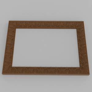 3D модель для  ЧПУ Рамка 71