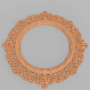 3D модель для ЧПУ  Рамка 72