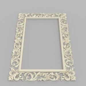 3D модель для станка с ЧПУ  Рамка 75