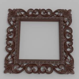 3D модель для ЧПУ  Рамка 78