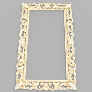 3D модель для ЧПУ  Рамка 80