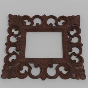 3D модель для  ЧПУ Рамка 82