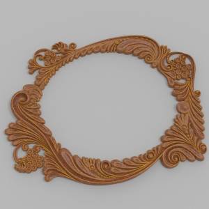 3D модель для станка с ЧПУ  Рамка 85