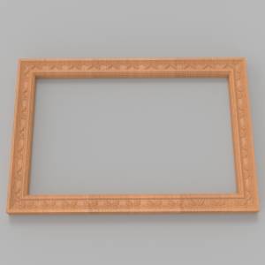 3D модель для станка с ЧПУ  Рамка 101