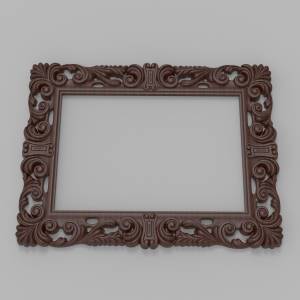 3D модель для  ЧПУ Рамка 110