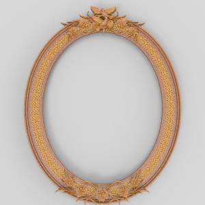 3D модель Обрамление для зеркала9
