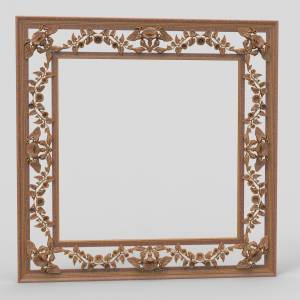 Купить 3D модель Обрамление для зеркала13