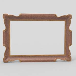 3D модель для ЧПУ  Обрамление для зеркала18