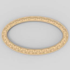 3D модель для станка с ЧПУ  Обрамление для зеркала20