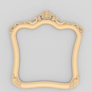 3D модель для станка с ЧПУ  Рамка45