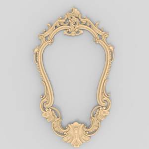 3D модель для ЧПУ  Рамка47