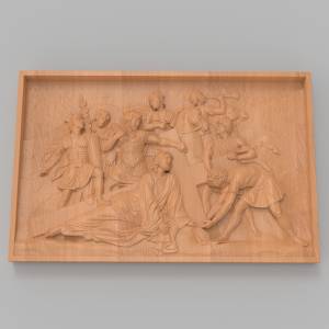 3D модель для станка с ЧПУ  Иисус за Бесплатно