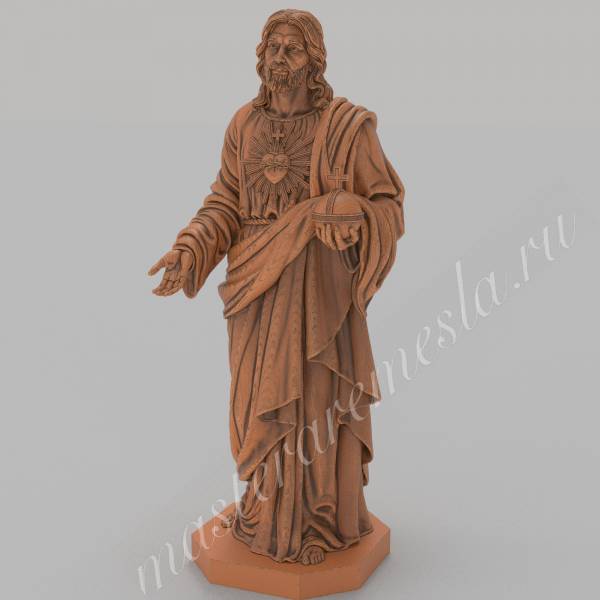 Купить ЧПУ модель Статуя Иисуса - 300р.