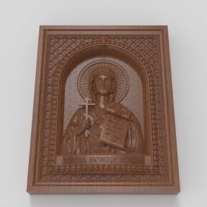 модель для станка с ЧПУИкона Cвятая Наталья