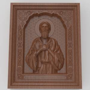 модель для станка с ЧПУИкона Алексий, человек Божий