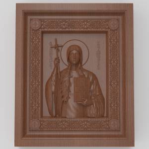 3D модель Икона Св Нина