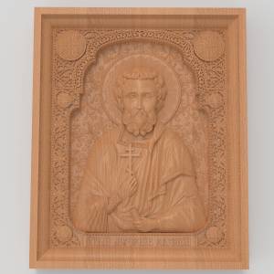 модель для станка с ЧПУИкона Св. Мученик Евгений