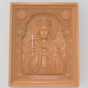 3D модель Икона Святая Вмч Ирина беспл