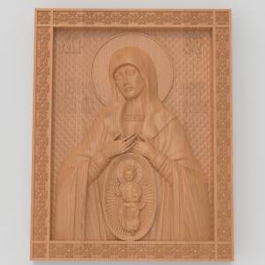 3d stl Икона_в_родах_помошнитса