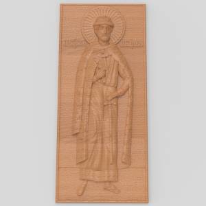 stl модель Икона_Димитрий_Донскоий