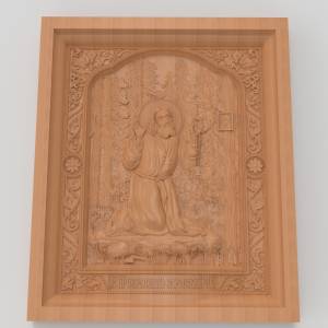 модель для станка с ЧПУСерафим Саровский