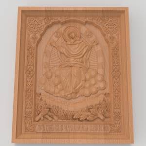 3D модель Спорительница хлебов богородица