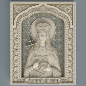 3D модель для CNC станков Св. Равноапостольная Царица Елена у нас.