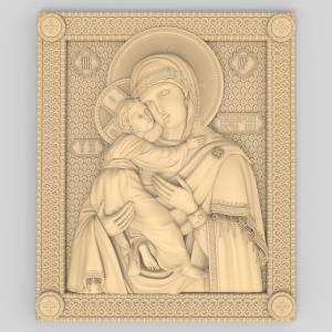 3D модель для ЧПУ  Владимирская