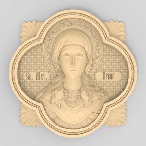 Купить ЧПУ модель Икона Святая Ирина
