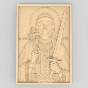 Купить 3D модель Икона Святой Игорь