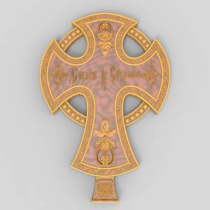 3D модель для ЧПУ  Распятие 7