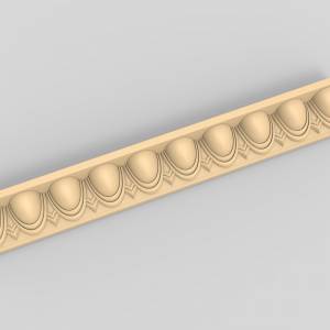 3D модель для ЧПУ  Багет 44